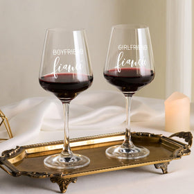 AW BRIDAL lead-free crystal glasses with brilliant clarity