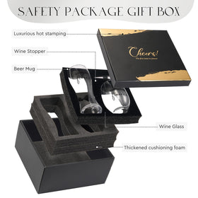 AW BRIDAL lead-free crystal glassware for safe daily use.