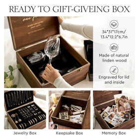 AW BRIDAL lead-free crystal for durable, clear glassware