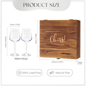 AW BRIDAL glass design showing bf-gf to fiancé(fiancée) text