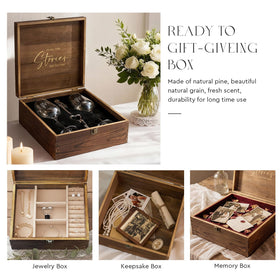 AW BRIDAL wine opener included for easy bottle opening