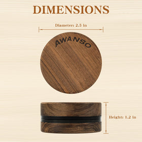Awanso compact design is easy to clean and quick to use.