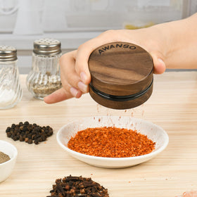 Awanso pro-tip: flip for a finer grind to tailor texture.
