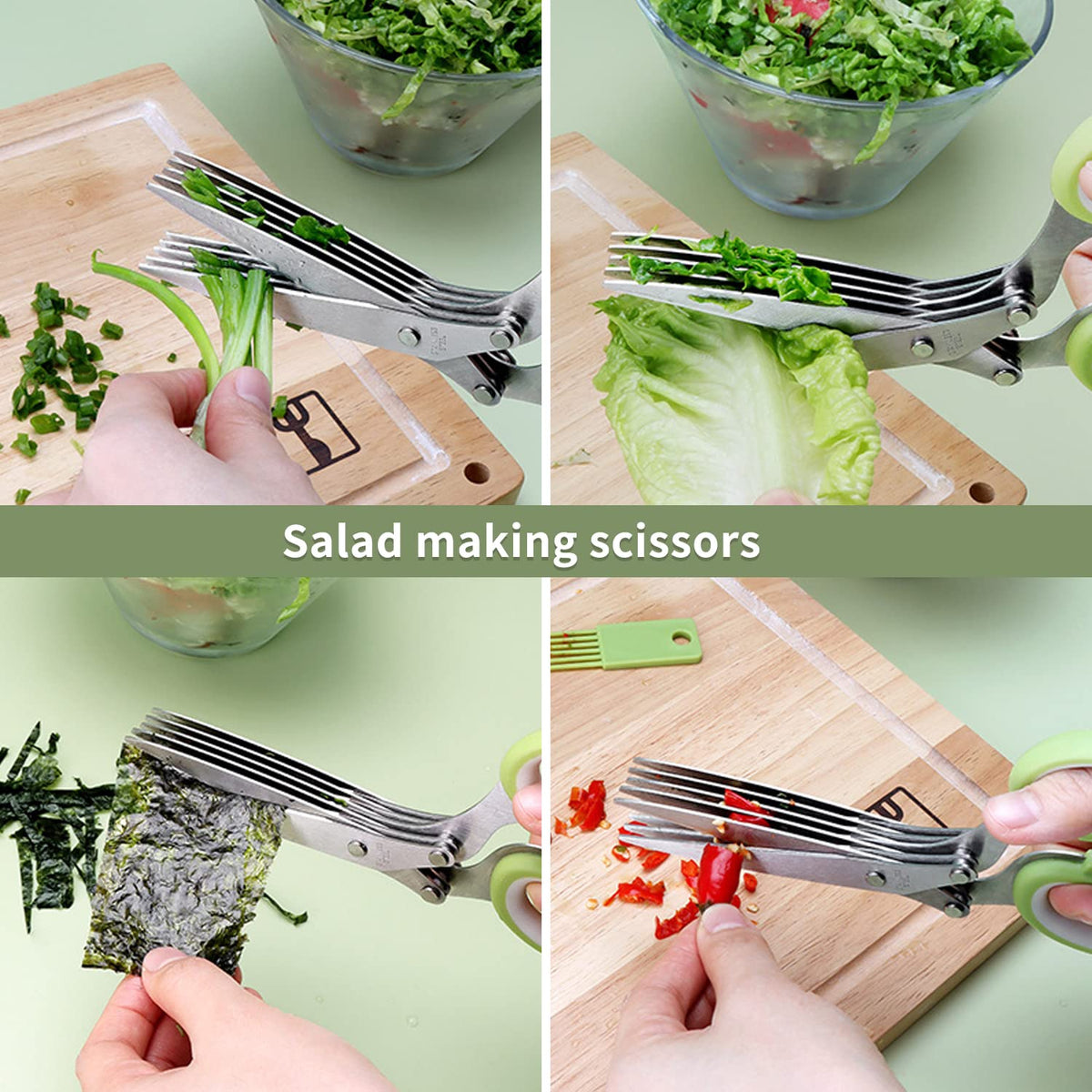 AWinjoy cleaning comb aids residue removal between blades