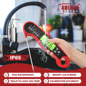 AWLKIM fold-open auto-on design enables one-handed use