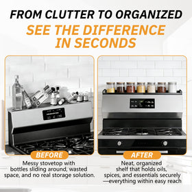 AWOKE extendable frame adapts to 16-30 inch ranges for most stoves.