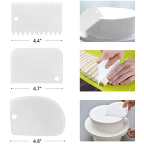 Awpeye offset spatula 8-inch blade for large cakes and even buttercream.