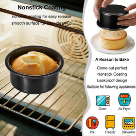 AWTBDP carbon steel bakeware with sturdy rim and deformation resistance.