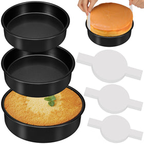AWTBDP 6-inch round cake pan for even baking and clean release.