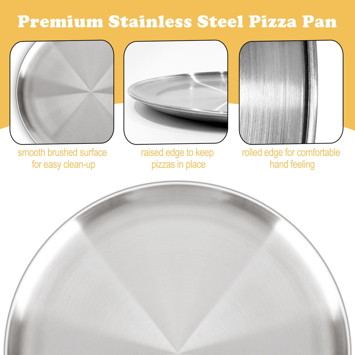 AWTBDP versatile bake tray for pizzas and cookies