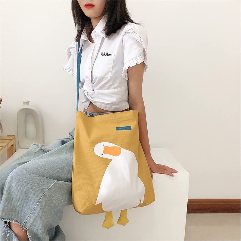 AWXZOM tote bag interior pocket keeping small items secure and organized