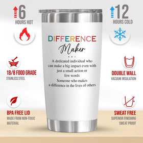 AXIARA stainless steel tumbler body shows durable construction for daily use