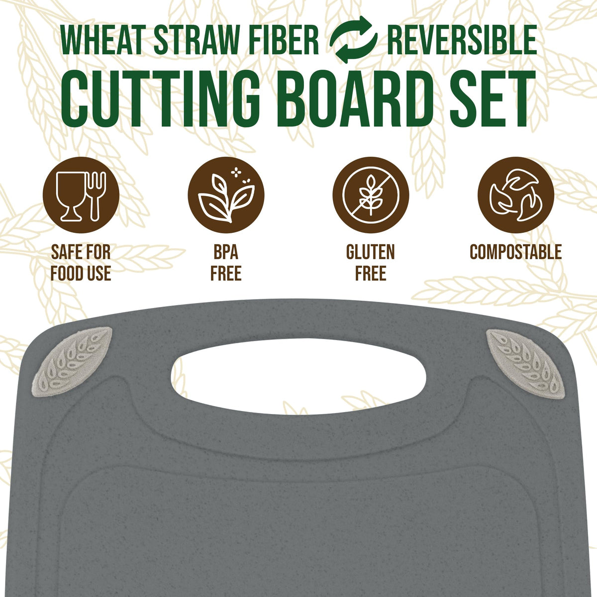 AXIOM CREATIONS small reversible cutting board ideal for precise slicing