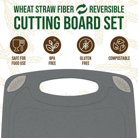 AXIOM CREATIONS small reversible cutting board ideal for precise slicing