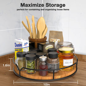 AXTEE Non-slip pads and built-in handles prevent movement during rotation.