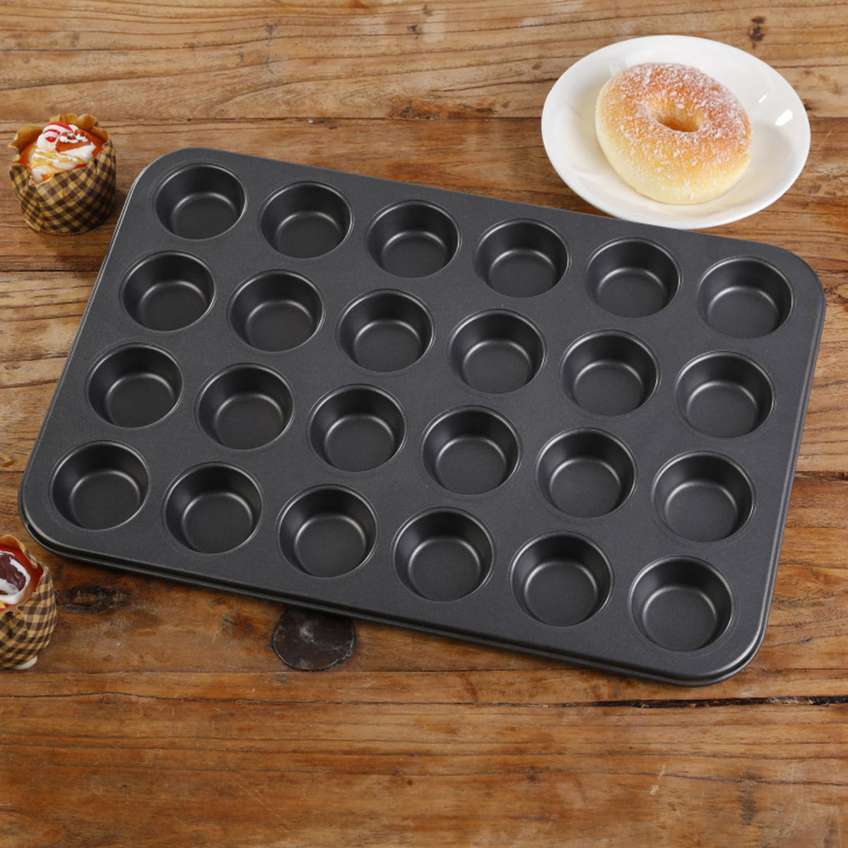 Aybloom wells offer even baking across all 24 cups.