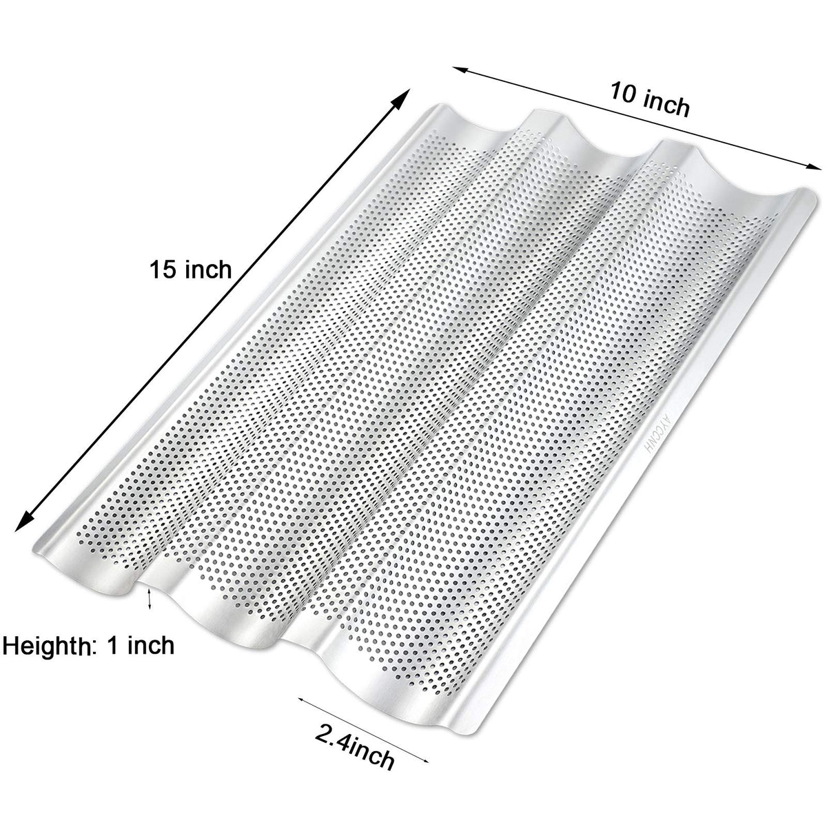 AYCCNH bread pan is dishwasher safe for simple cleanup after baking.