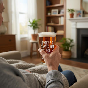 AYERMOYO 16oz pint glass ideal for beer and everyday use