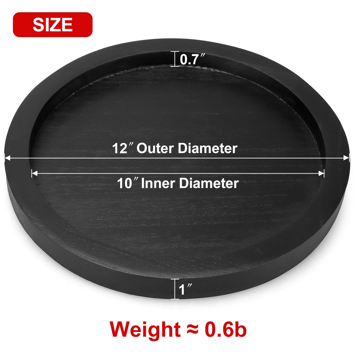 Ayiaren bathroom tray organizing toiletries with a compact wooden design.