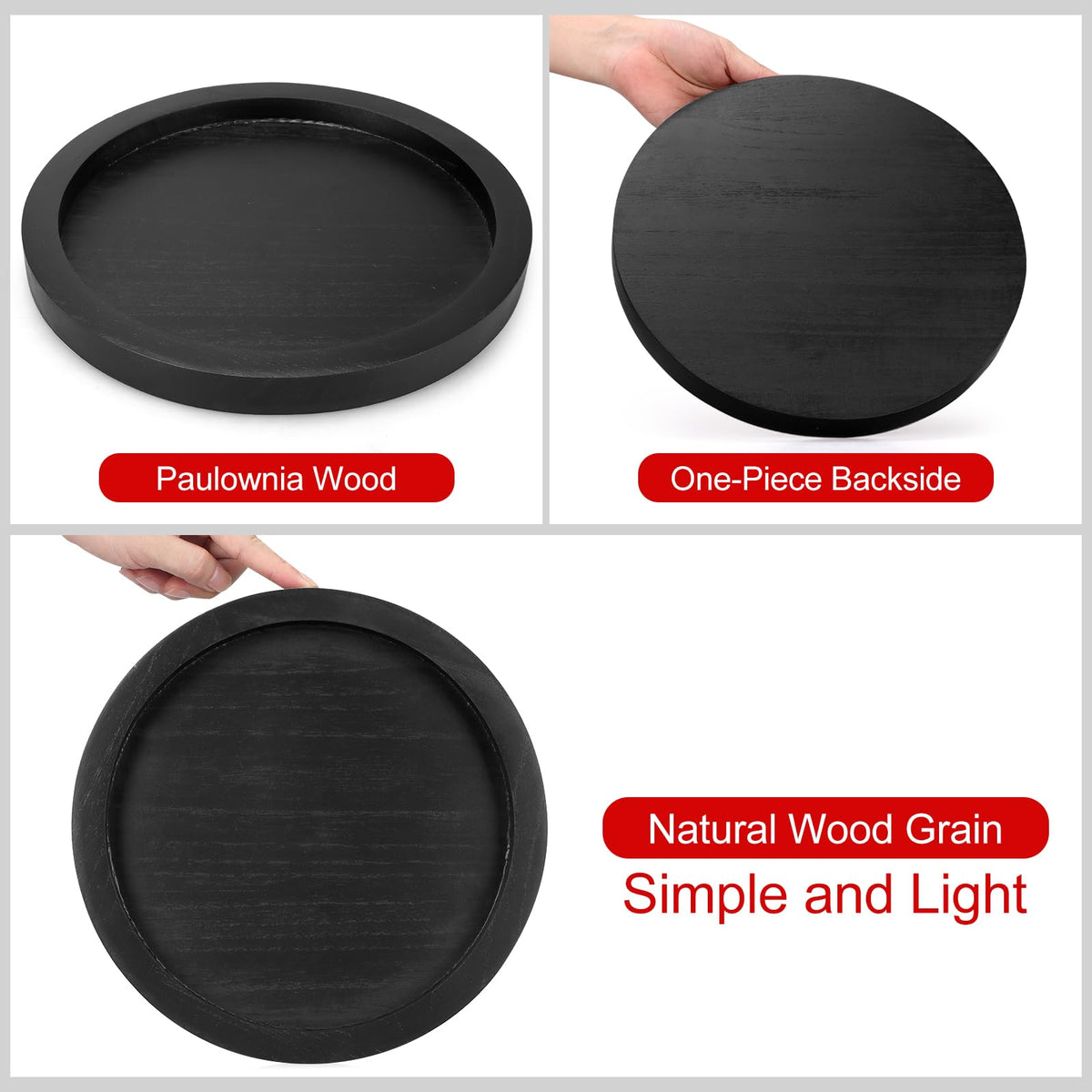Ayiaren tray used to serve snacks on a dinner table for guests.