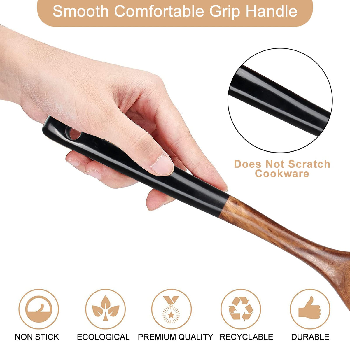 Ayiaren kitchen utensil set ready for everyday cooking tasks.