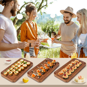 Ayiaren multifunctional tray ideal for fruits, desserts, and salads