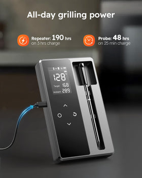 AYMDKI gift-for-food-lovers smart thermometer elevates meals with precision and convenience.