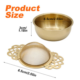 Aynaxcol loose-leaf tea filter delivers clear, flavorful infusions with minimal residue.