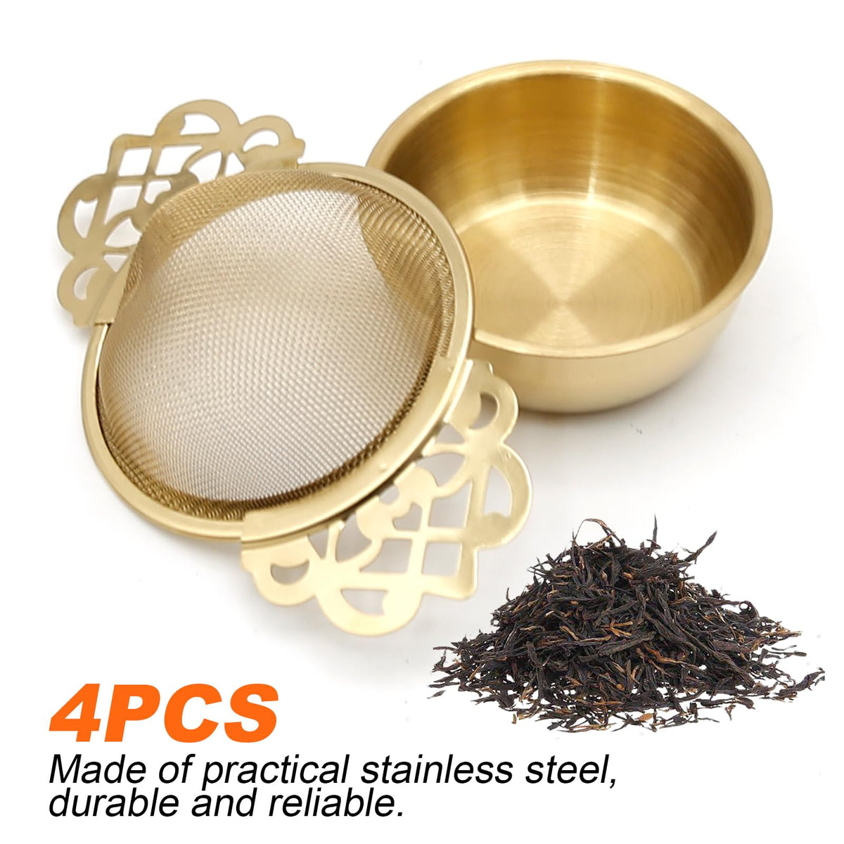 Aynaxcol infuser cleans quickly after brewing loose leaf or herbal tea.
