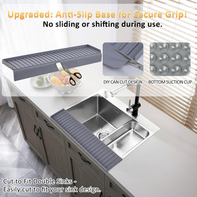 AyNirser silicone edge protector offers durable, flexible protection for stainless steel, granite, and quartz