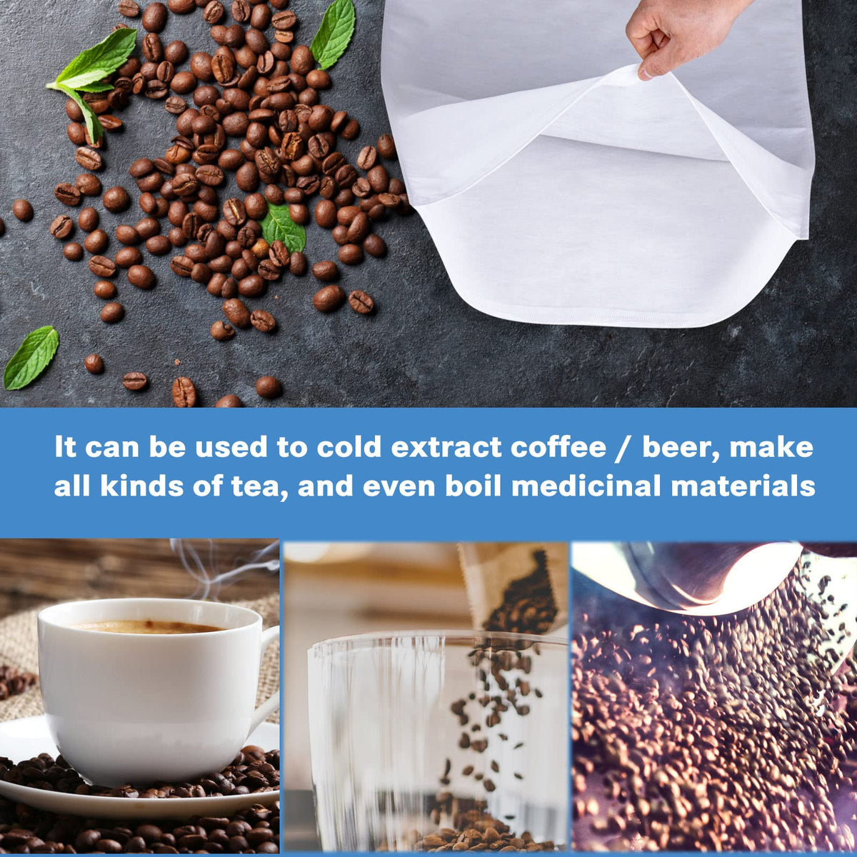AYUSEB commercial-grade filter suitable for cafes and restaurants.