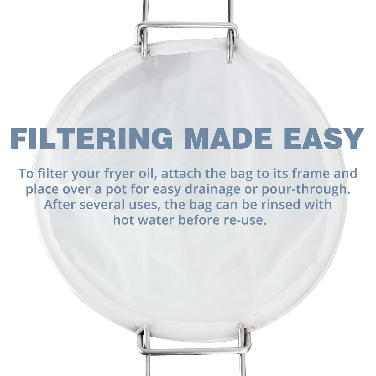 AYUSEB rinse with hot water between uses for quick reusability.