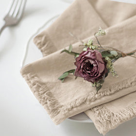 Ayuzawa 100% cotton napkin texture feels soft and smooth