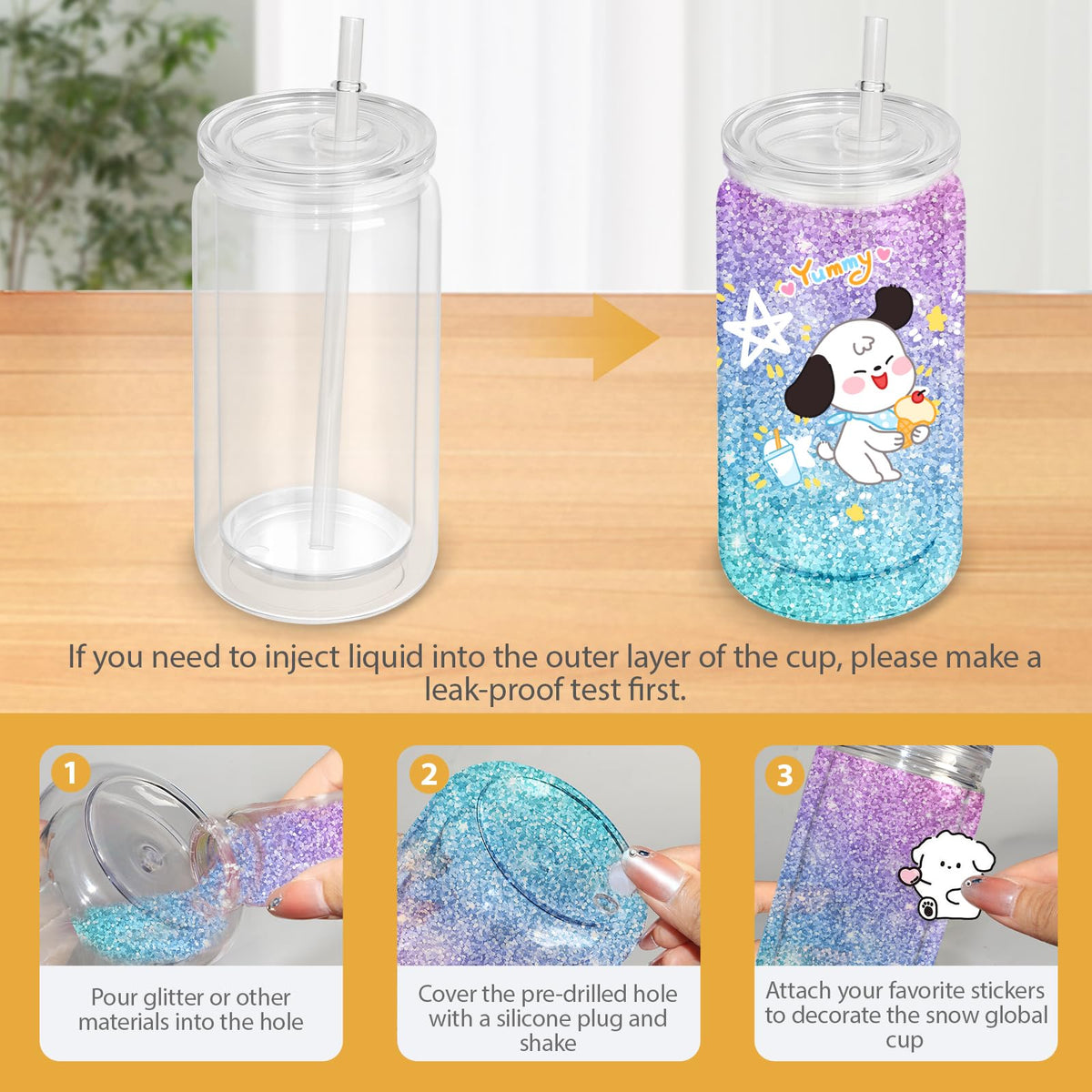 AZEAM 16 oz durable plastic tumbler designed for daily use.