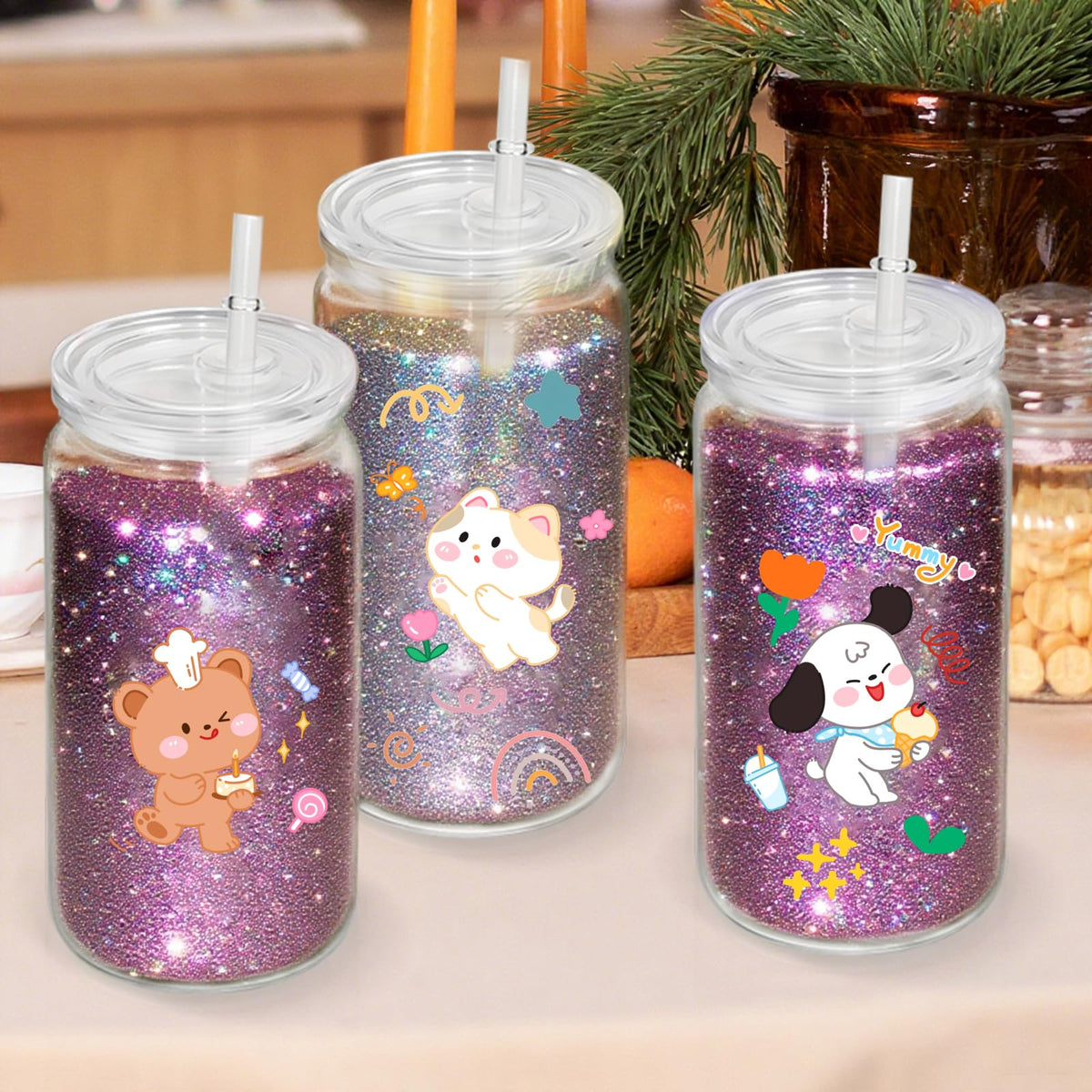 AZEAM bulk snow globe tumblers make thoughtful gifts for friends and family.
