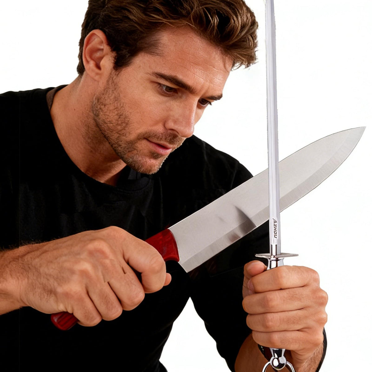 Azhou 12-inch tool for chefs and home cooks.