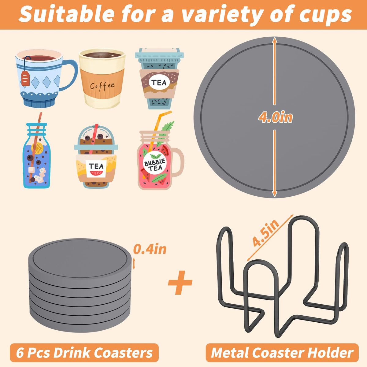 Azhou velvet base protects delicate surfaces from scratches