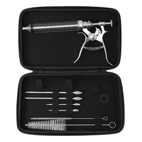 Azolize professional meat injector gun for precise marinades and flavor penetration.