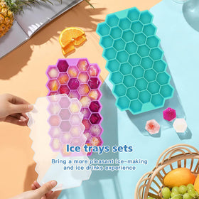 Azyh small ice cubes ideal for iced coffee and cocktails