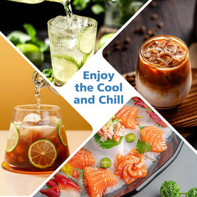Azyh versatile ice tray for kitchen and bar use