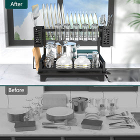 B-Land rust-proof stainless steel construction highlights durability and easy maintenance.