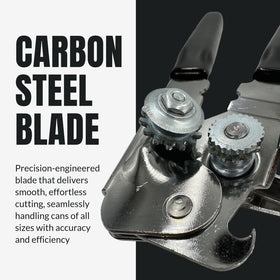B53 ergonomic rubberized handles reduce hand fatigue during long use.