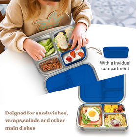 BABHAMNESS bento box lid prevents leaks with thick sauces for school lunches.