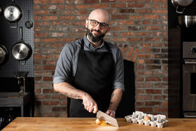 Babish Clef care and storage emphasize edge preservation through proper handling.