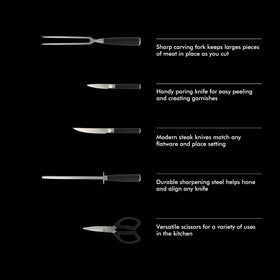 Babish 3.5-inch paring knife ideal for peeling and detail work.