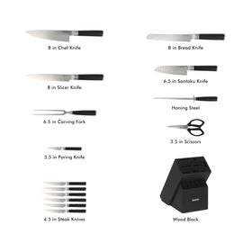 Babish eight-inch slicer knife offering versatile, precise slicing.
