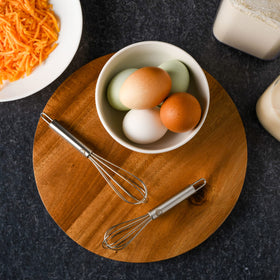 Babish Tiny Whisk dishwasher-safe design simplifies cleanup after cooking.