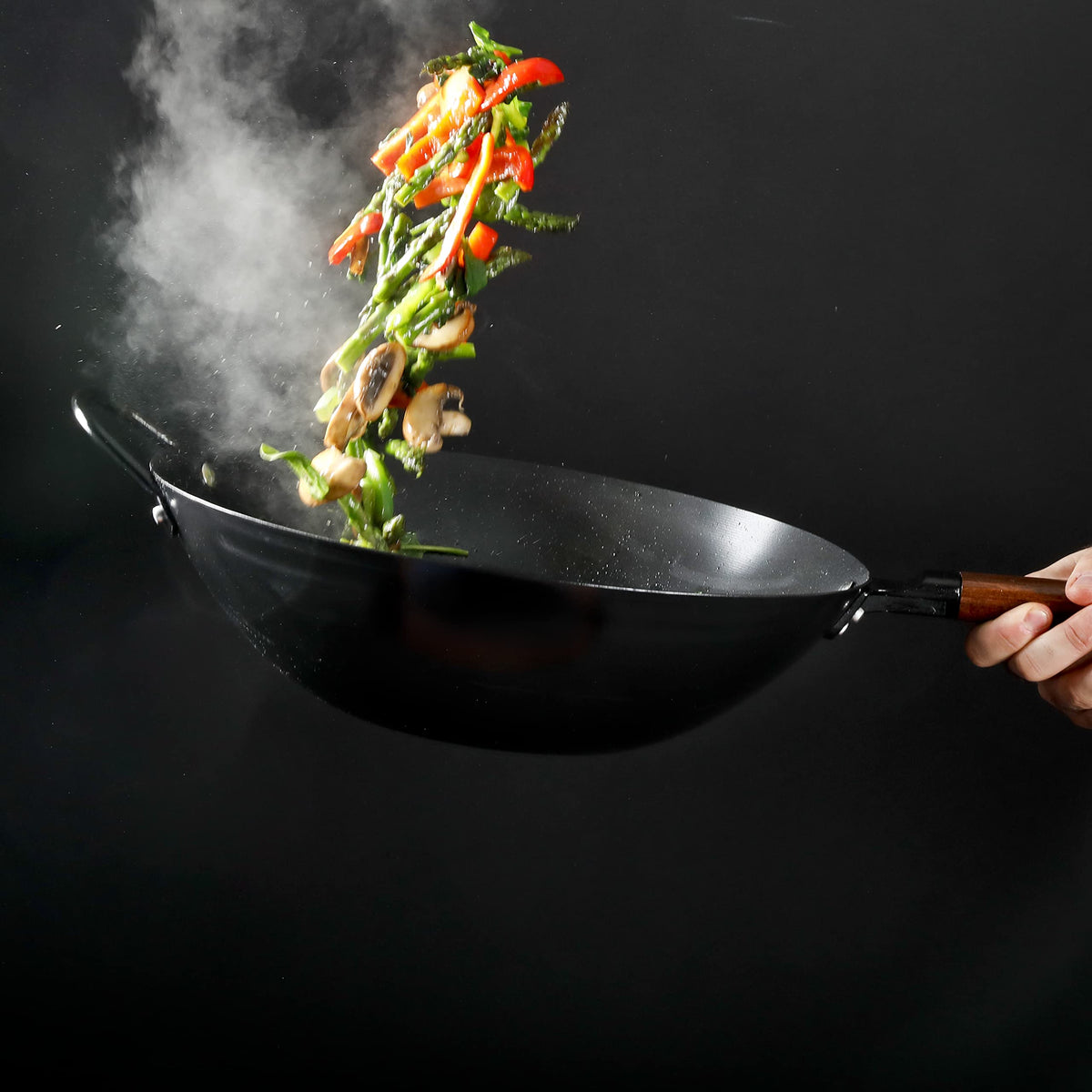 Babish wok after cleaning, easy maintenance and care
