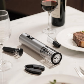 BABONIR one-button electric corkscrew simplifies bottle opening