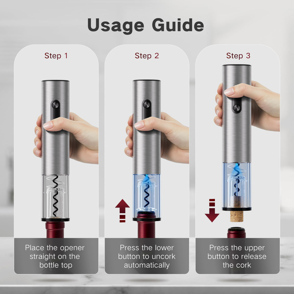BABONIR storage base keeps the whole 6-in-1 kit organized